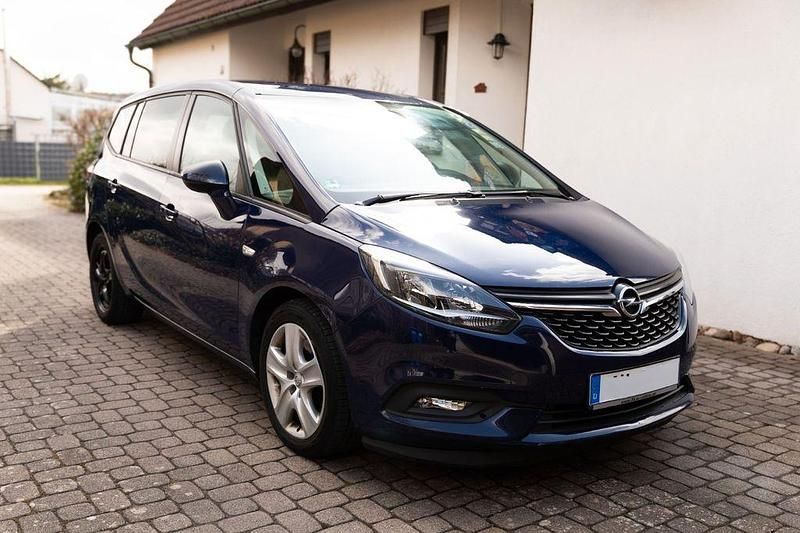 Gebraucht Opel Zafira 170 PS (125 kW) 2017 Blau Van / Kleinbus