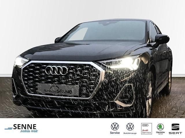 Mythosschwarz (mythosschwarz) Gebraucht 2023 Audi Q3 Sportback S-Line SUV | 38.980 € (Fairer Preis) - Bild 1/4