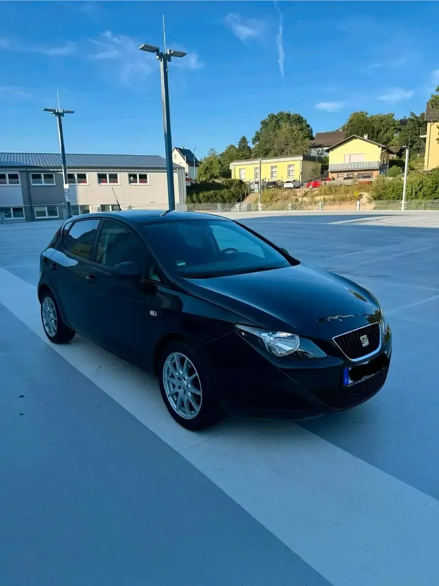 Gebraucht Seat Ibiza 70 PS (51 kW) 2009 Schwarz Kleinwagen