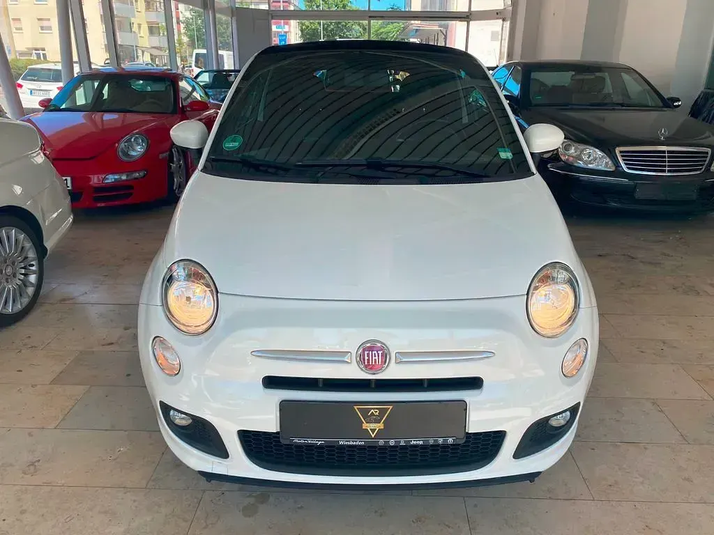 Gebraucht Fiat 500C Sport 69 PS (50 kW) 2014 Weiß Cabrio