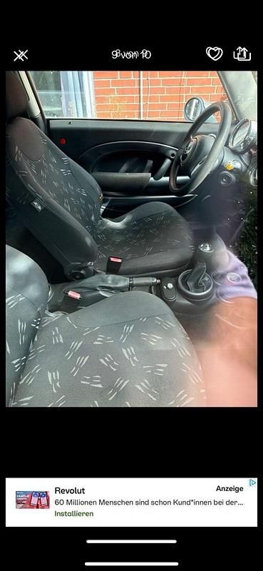 Usado Mini ONE 90 HP (66 kW) 2005 Prateado Citadino