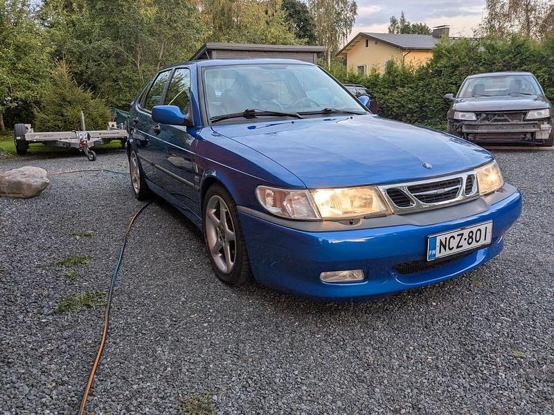 Blau Gebraucht 1999 Saab 9-3 Coupé | 12.500 € - Bild 1/4