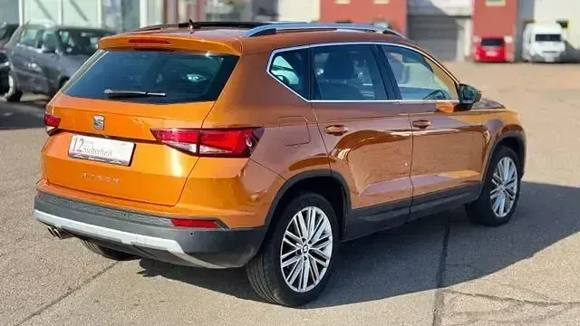 Używany Seat Ateca XCELLENCE 150 KM (110 kW) 2018 Pomarańczowy SUV