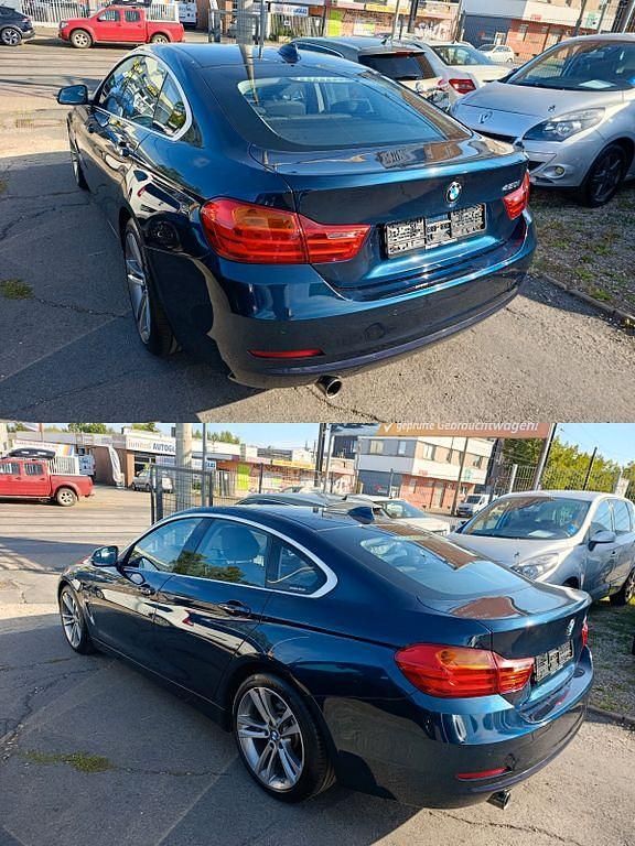 Gebraucht BMW 420 Gran Coupé Sport Line 184 PS (135 kW) 2015 Blau Coupé