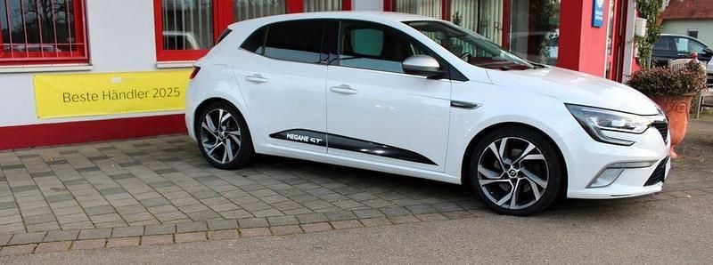Weiss "nacre" Gebraucht 2016 Renault Mégane IV GT Limousine | 14.999 € (Fairer Preis) - Bild 1/4