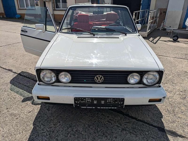 Gebraucht VW Golf Cabriolet 98 PS (72 kW) 1990 Weiß Cabrio