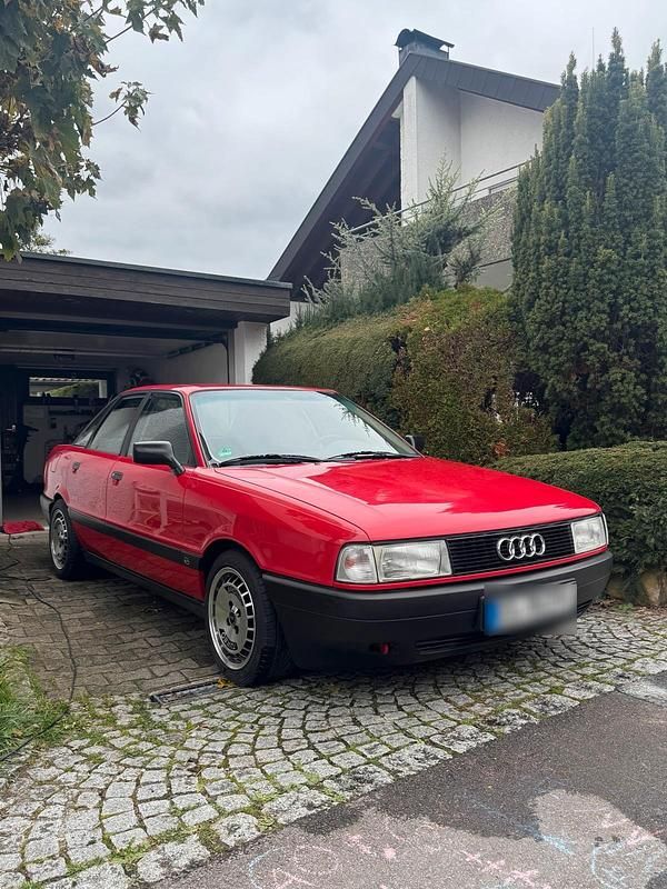 Gebraucht Audi 80 70 PS (51 kW) 1991 Rot Limousine