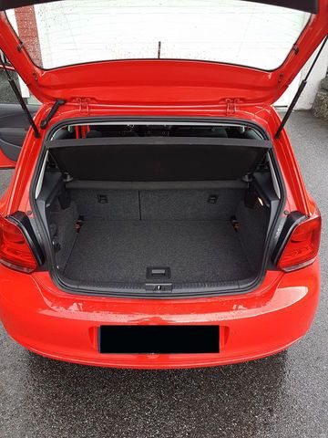 Gebraucht VW Polo Trendline 69 PS (50 kW) 2011 Rot metallic Kleinwagen