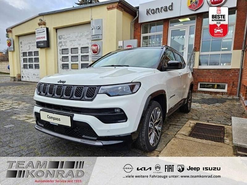 Weiß Neu 2024 Jeep Compass Summit SUV | 33.950 € (Superpreis) - Bild 1/4