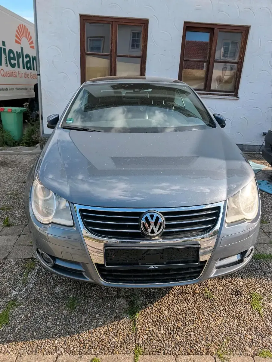 Gebraucht VW Eos 122 PS (89 kW) 2010 Grau Cabrio