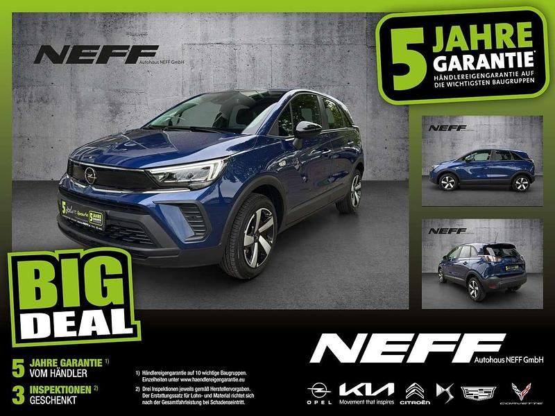 Nautic blau Gebraucht 2021 Opel Crossland Edition SUV | 14.490 € (Fairer Preis) - Bild 1/4