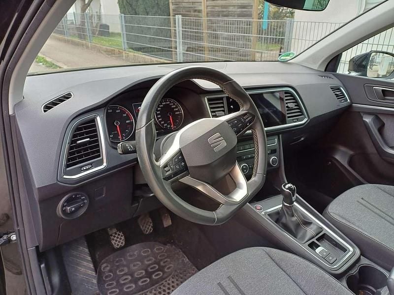 Usado Seat Ateca FR 150 CV (110 kW) 2021 Negro SUV