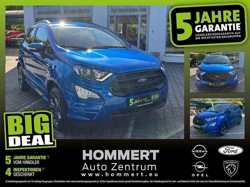 Dynamicblau (metallic) Gebraucht 2021 Ford Ecosport ST-Line SUV | 17.790 € (Fairer Preis) - Bild 1/4