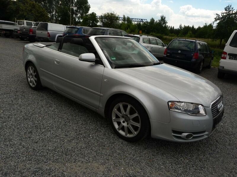 Gebraucht Audi A4 Cabriolet 140 PS (102 kW) 2007 Silber metallic Cabrio
