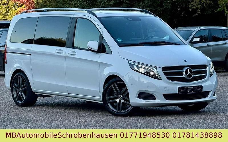 Bergkristallweiss Gebraucht 2018 Mercedes V220 Edition Van / Kleinbus | 31.000 € (Superpreis) - Bild 1/3