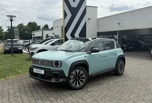 Ny Renault 4 E-Tech Iconic 110 kW (150 HK) 2025 Grøn SUV
