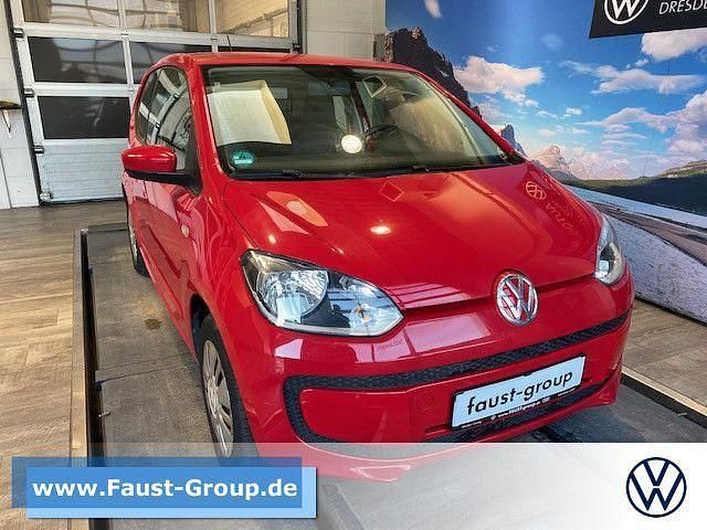 Gebraucht VW up! move up! 60 PS (44 kW) 2016 Rot Kleinwagen