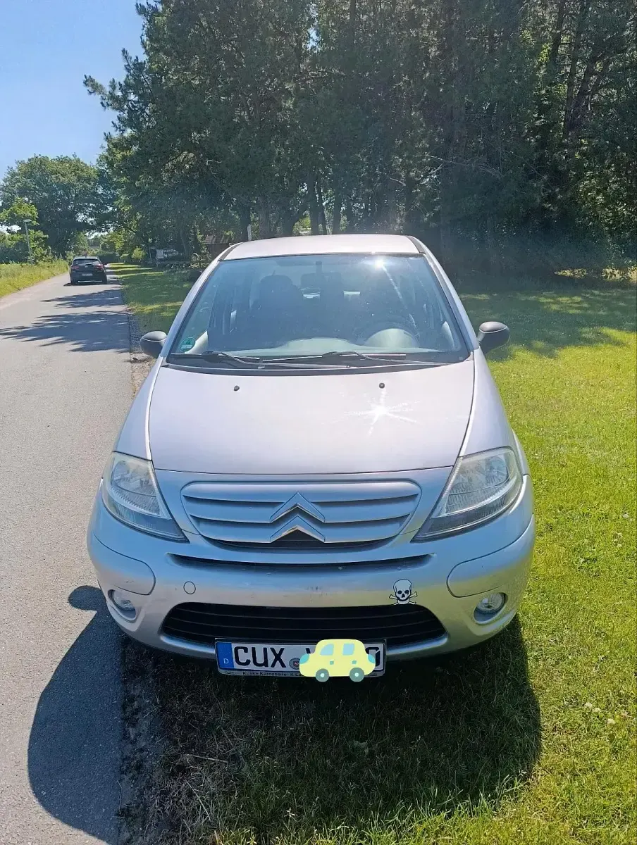 Gebraucht Citroën C3 60 PS (44 kW) 2006 Silber Kleinwagen