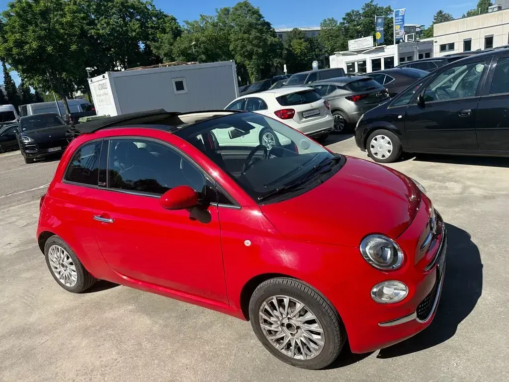 Gebraucht Fiat 500C 69 PS (50 kW) 2019 Rot Cabrio