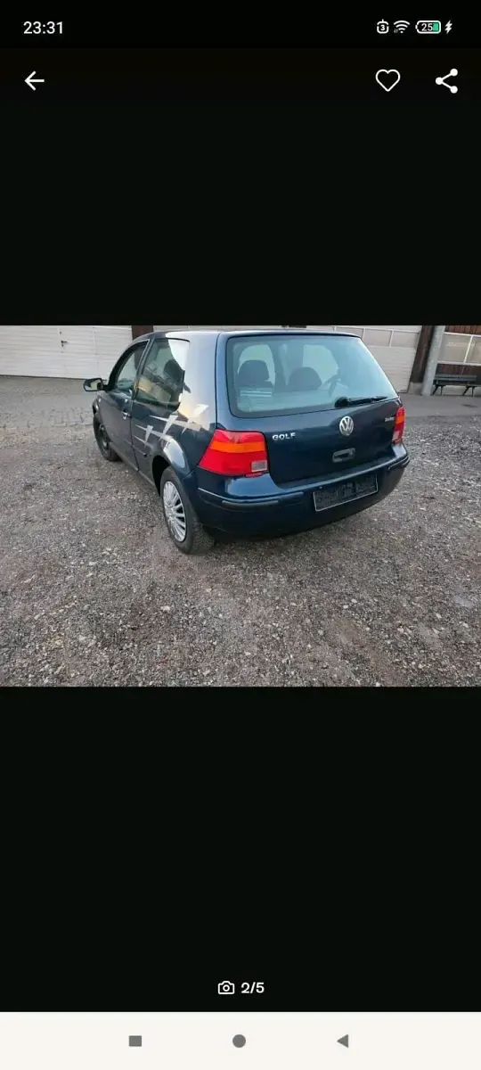 Second-hand VW Golf IV 75 CP (55 kW) 2000 Albastru Hatchback