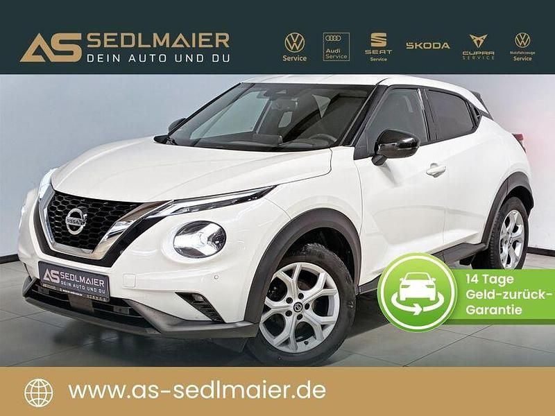 Brilliant white Gebraucht 2021 Nissan Juke 360º SUV | 15.990 € (Fairer Preis) - Bild 1/4