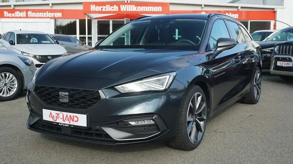 Brugt Seat Leon ST 150 HK (110 kW) 2021 Grå Stationcar