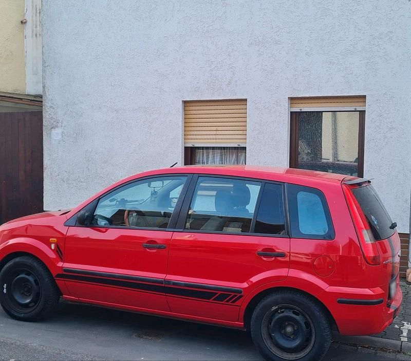 Gebraucht Ford Fusion 101 PS (74 kW) 2003 Rot Kleinwagen