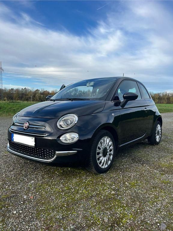 Schwarz Gebraucht 2017 Fiat 500 Lounge Kleinwagen | 6.700 € (Guter Preis) - Bild 1/4