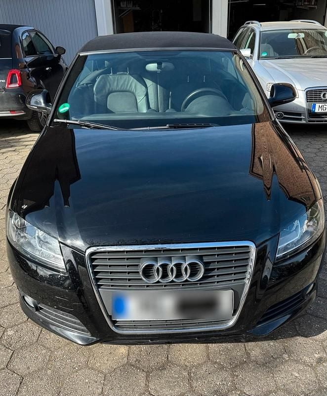 Gebraucht Audi A3 Cabriolet 105 PS (77 kW) 2008 Schwarz Cabrio