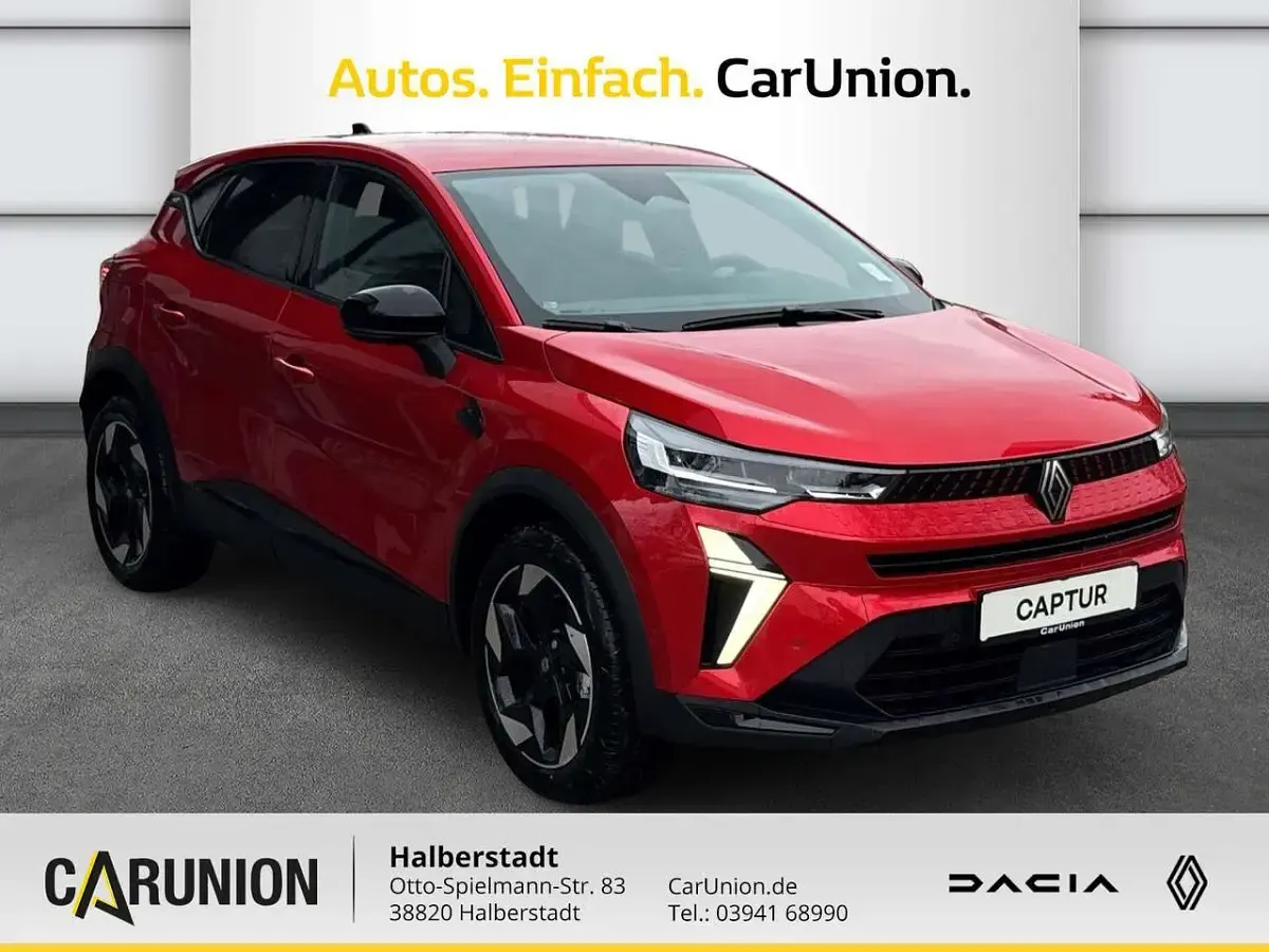 Neu Renault Captur 91 PS (66 kW) 2025 Dezirrot metallic SUV
