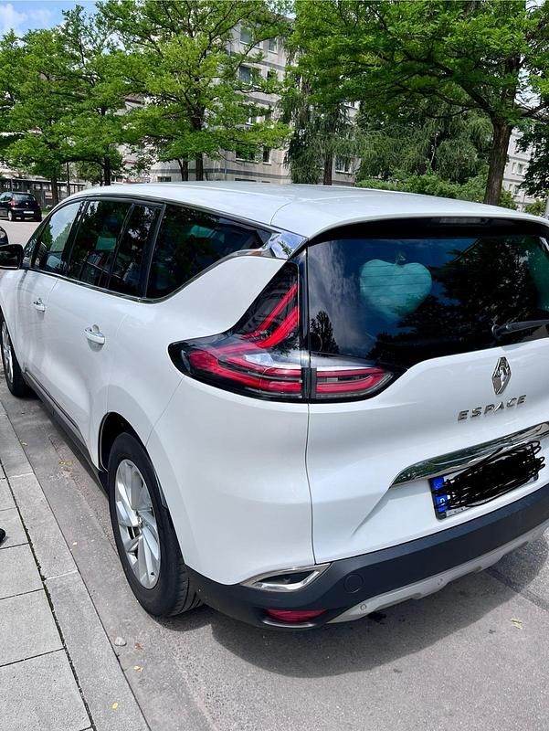 Gebraucht Renault Espace 160 PS (117 kW) 2015 Weiß Van / Kleinbus