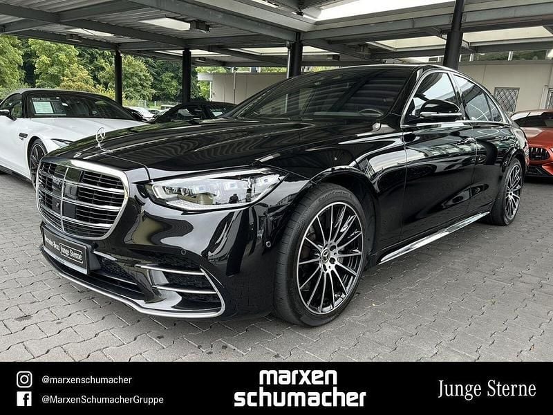 Lack obsidianschwarz Gebraucht 2022 Mercedes S400 AMG Limousine | 84.840 € (Superpreis) - Bild 1/4
