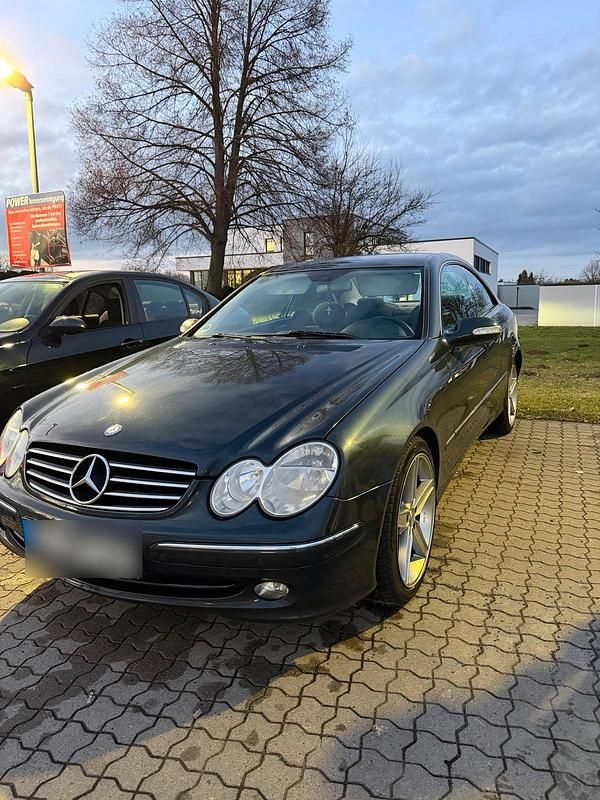Gebraucht Mercedes CLK200 Avantgarde 163 PS (119 kW) 2003 Blau Coupé