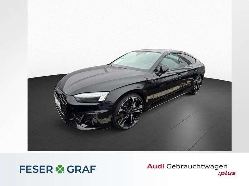 Mythosschwarz metallic Gebraucht 2023 Audi A5 Competition Coupé | 45.890 € (Fairer Preis) - Bild 1/4