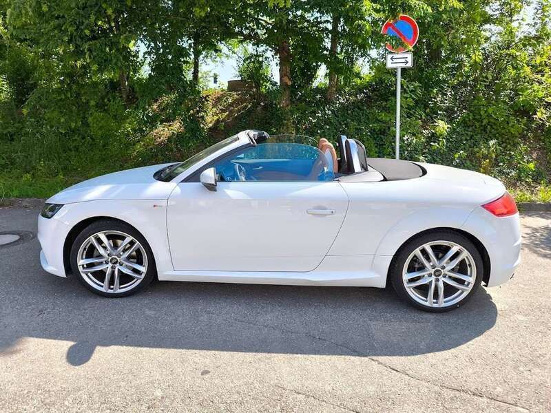 Weiß Gebraucht 2016 Audi TT Cabrio | 27.500 € - Bild 1/4