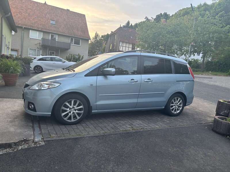 Blau Gebraucht 2008 Mazda 5 Exclusive Van / Kleinbus | 5.000 € (Teuer) - Bild 1/4