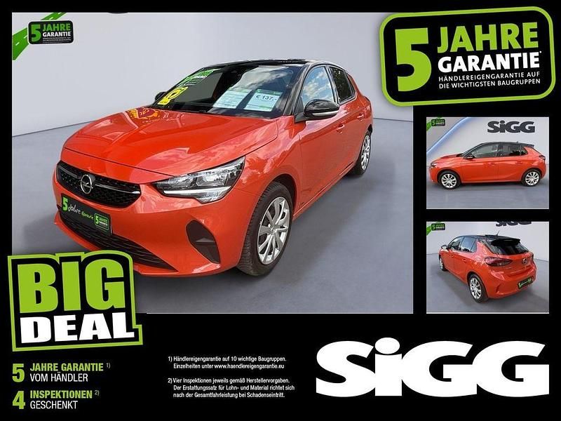 Power orange Gebraucht 2022 Opel Corsa-e Edition Kleinwagen | 13.480 € (Superpreis) - Bild 1/4