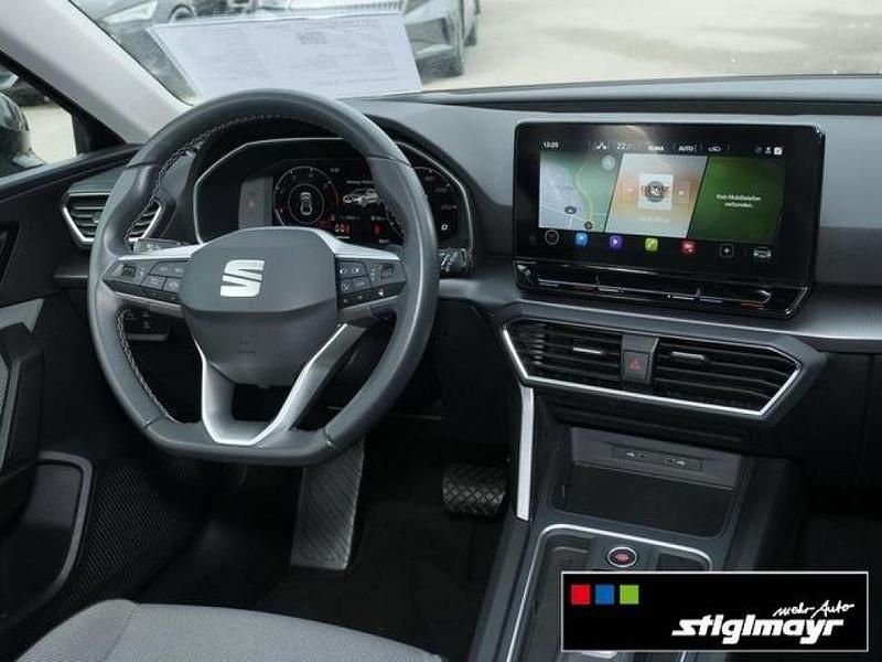 Gebraucht Seat Leon ST Style 150 PS (110 kW) 2023 Mitternachtsschwarz Kombi