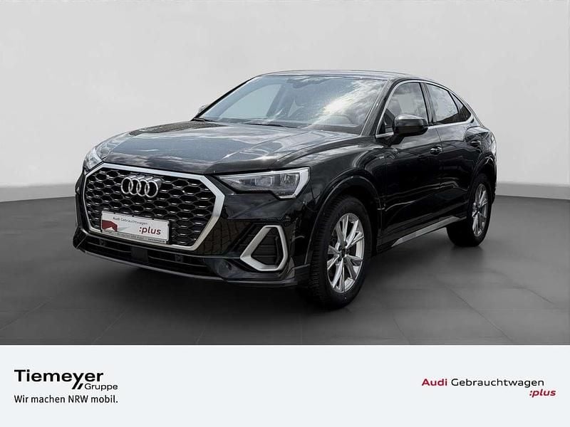 Mythosschwarz metallic Gebraucht 2024 Audi Q3 S-Line SUV | 36.690 € (Guter Preis) - Bild 1/4
