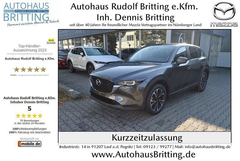 Machine grey Gebraucht 2024 Mazda CX-5 Ad'Vantage SUV | 31.990 € (Guter Preis) - Bild 1/4