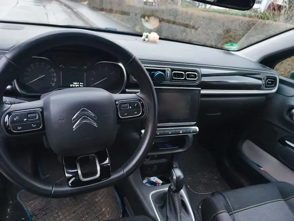 Gebraucht Citroën C3 PureTech 110 PS (80 kW) 2018 Schwarz Kleinwagen