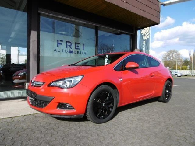 Rot Gebraucht 2015 Opel Astra GTC Coupé | 8.399 € (Fairer Preis) - Bild 1/4