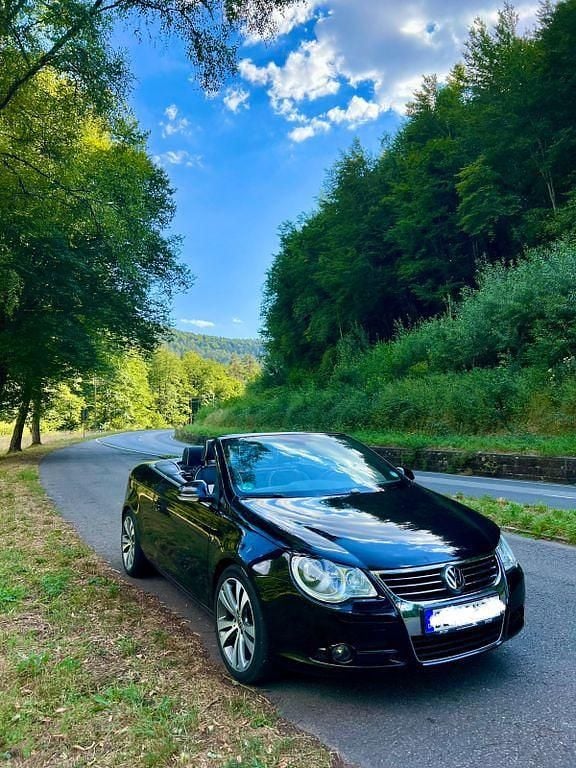 Gebraucht VW Eos Individual 200 PS (147 kW) 2008 Schwarz Cabrio