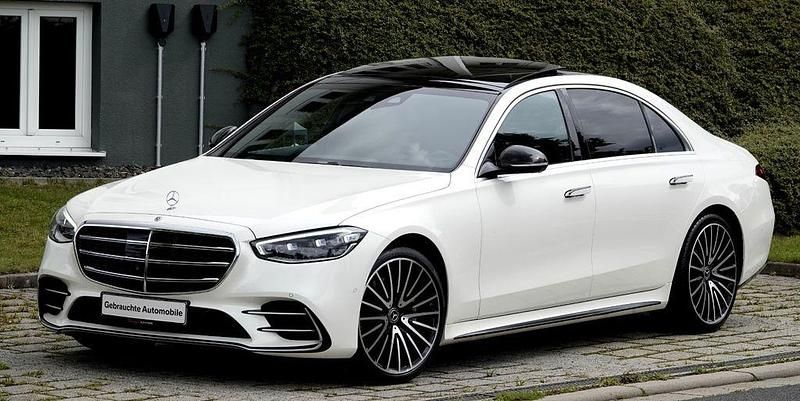 Diamantweiß sonderlack Gebraucht 2021 Mercedes S400 AMG Limousine | 76.990 € (Superpreis) - Bild 1/4
