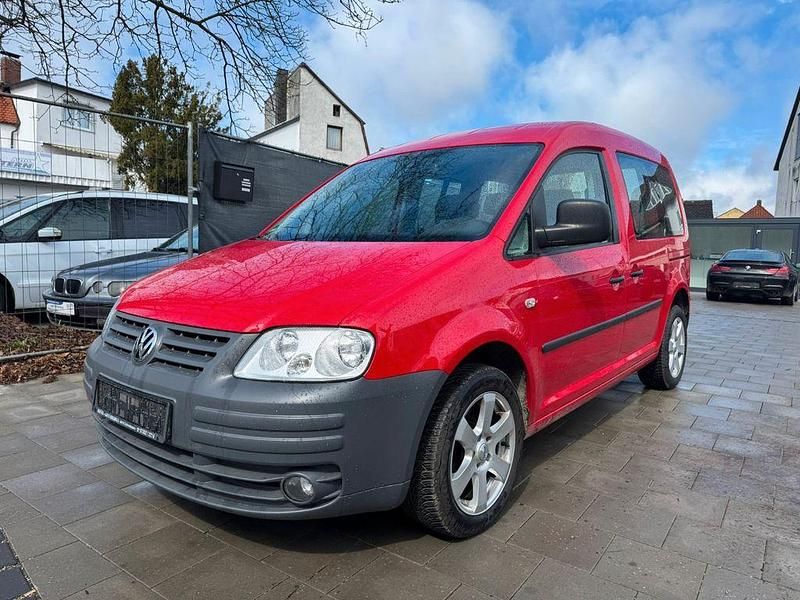 Gebraucht VW Caddy Life 80 PS (58 kW) 2009 Rot Van / Kleinbus