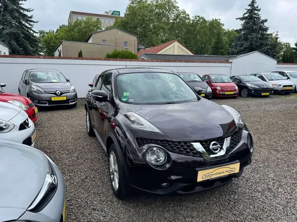Gebraucht Nissan Juke Visia 116 PS (85 kW) 2015 Violett SUV