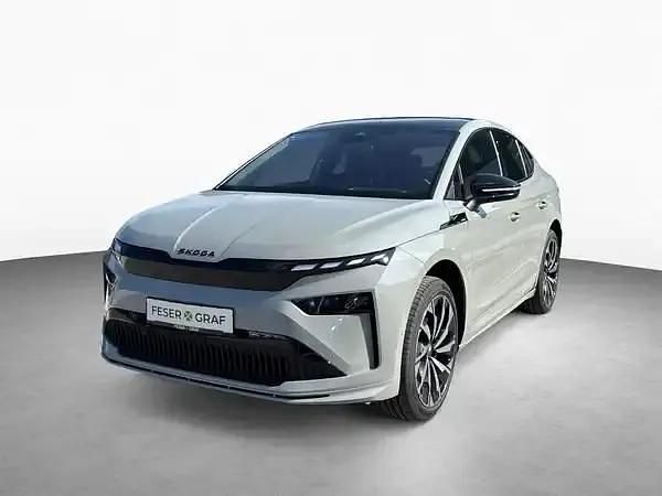 Stahlgrau Neu 2025 Skoda Enyaq iV SportLine SUV | 56.990 € (Etwas zu teuer) - Bild 1/4