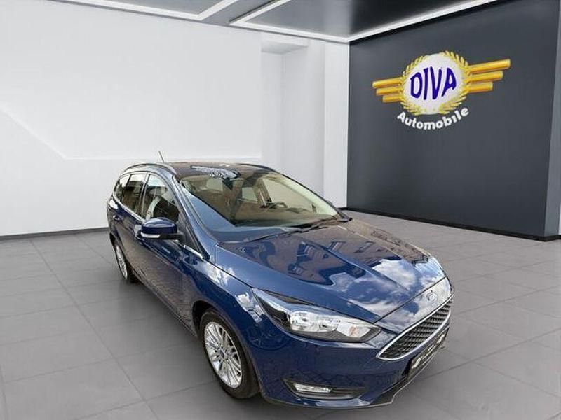 Gebraucht Ford Focus Cool & Connect 101 PS (74 kW) 2018 Blau Kombi