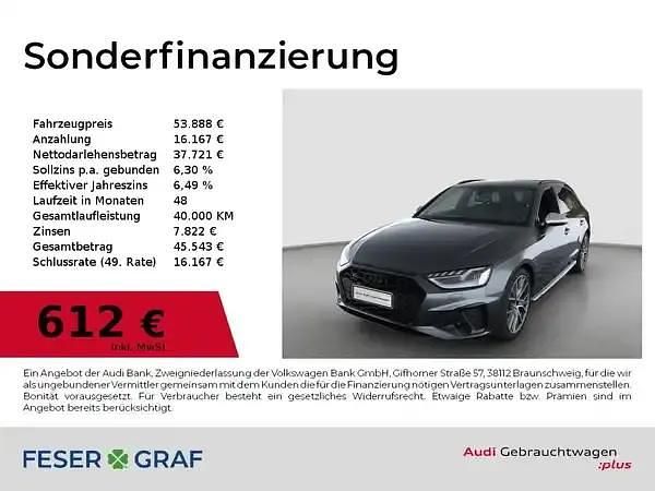 Daytonagrau perleffekt Gebraucht 2024 Audi S4 Ambiente Kombi | 53.888 € (Fairer Preis) - Bild 1/2