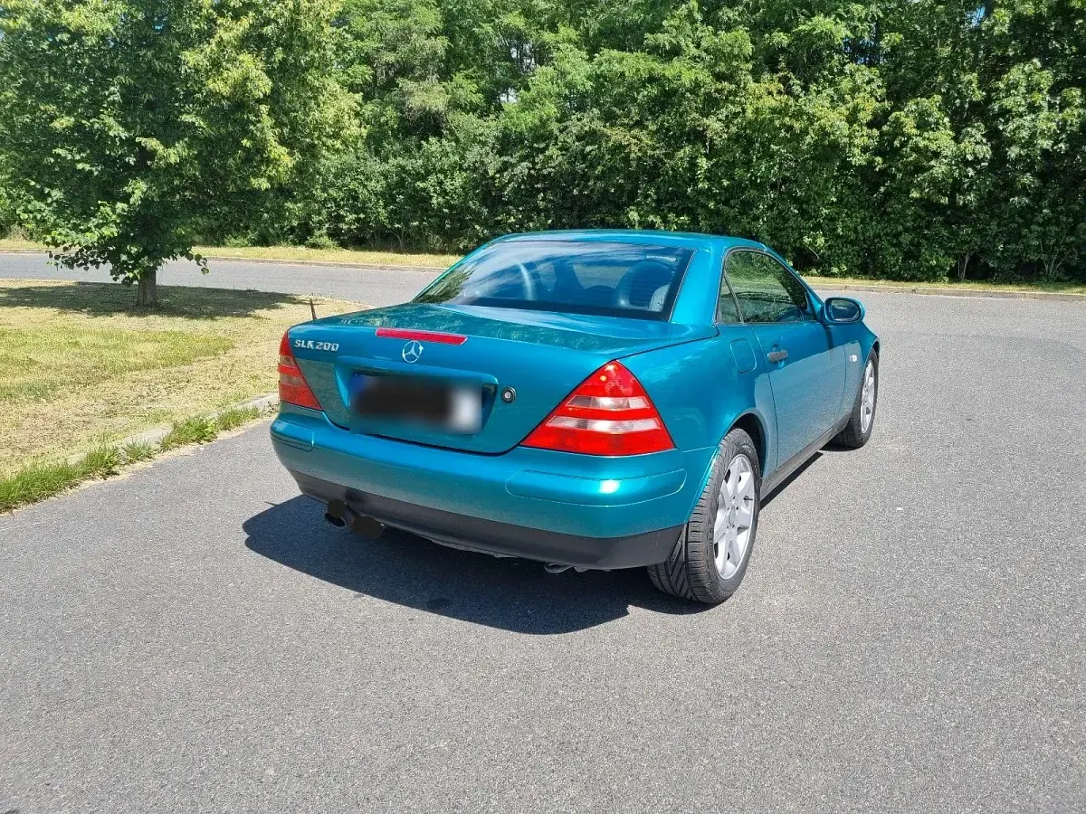 Gebraucht Mercedes SLK200 136 PS (100 kW) 2000 Grün Cabrio